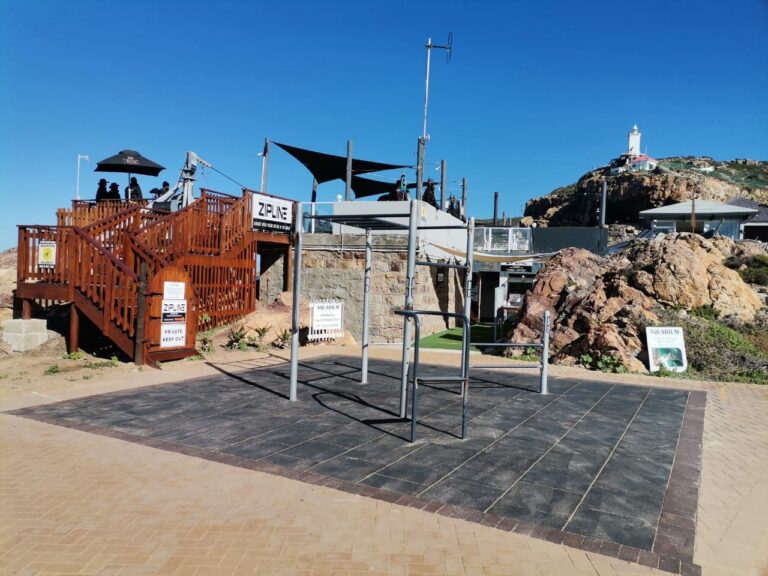 Mossel Bay Zipline entrance and reception area